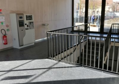 Mise en œuvre d’un sol terrazzo dans un parking à Colmar