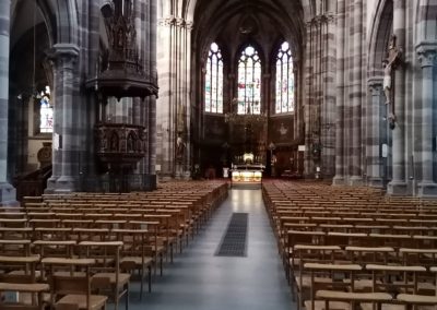 Pose d’une résine acoustique à l’Église Saints-Pierre-et-Paul d’Obernai